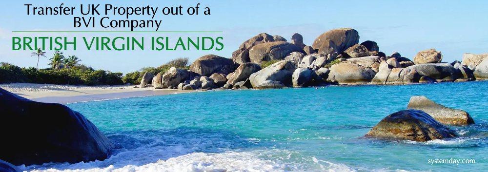 Transfer UK residential property out of a BVI company