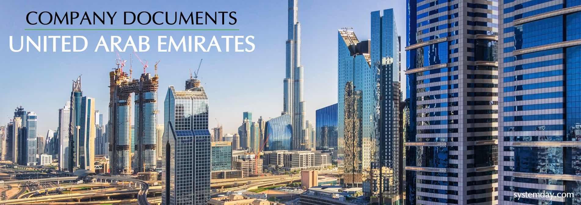 UAE Company Documents